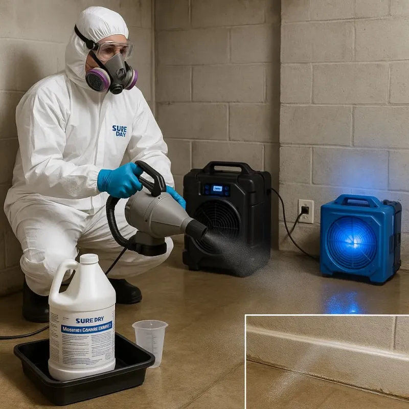 Sanitization and Odor Removal process in Piney Green, NC