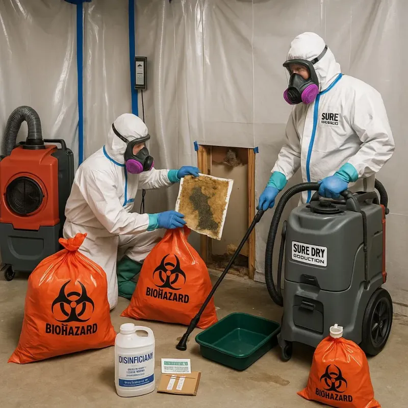 Contaminated Water Handling Protocols process in Piney Green, NC