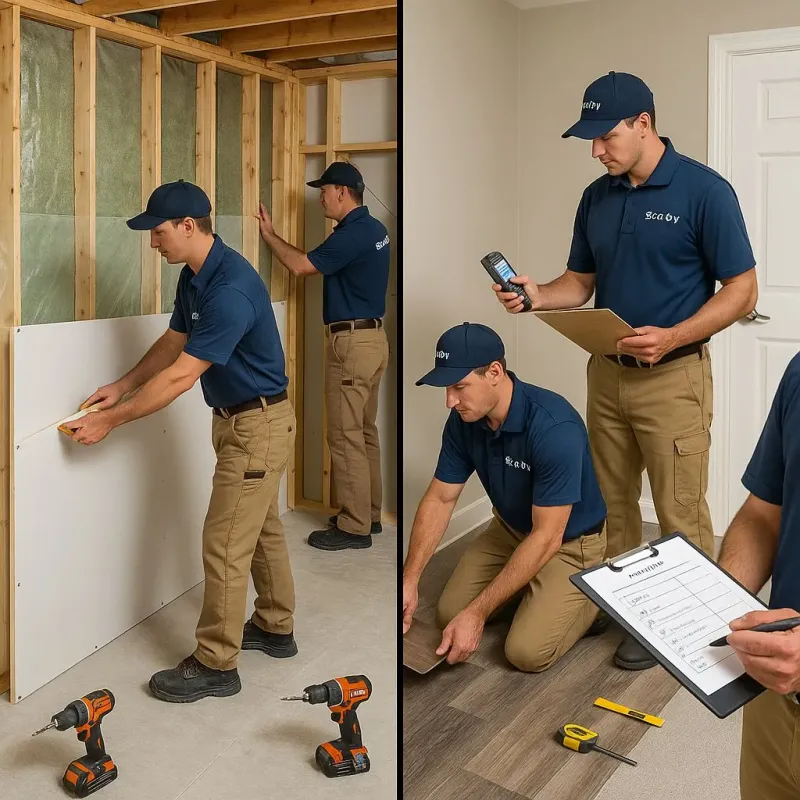 Repairs and Reconstruction process in Piney Green, NC